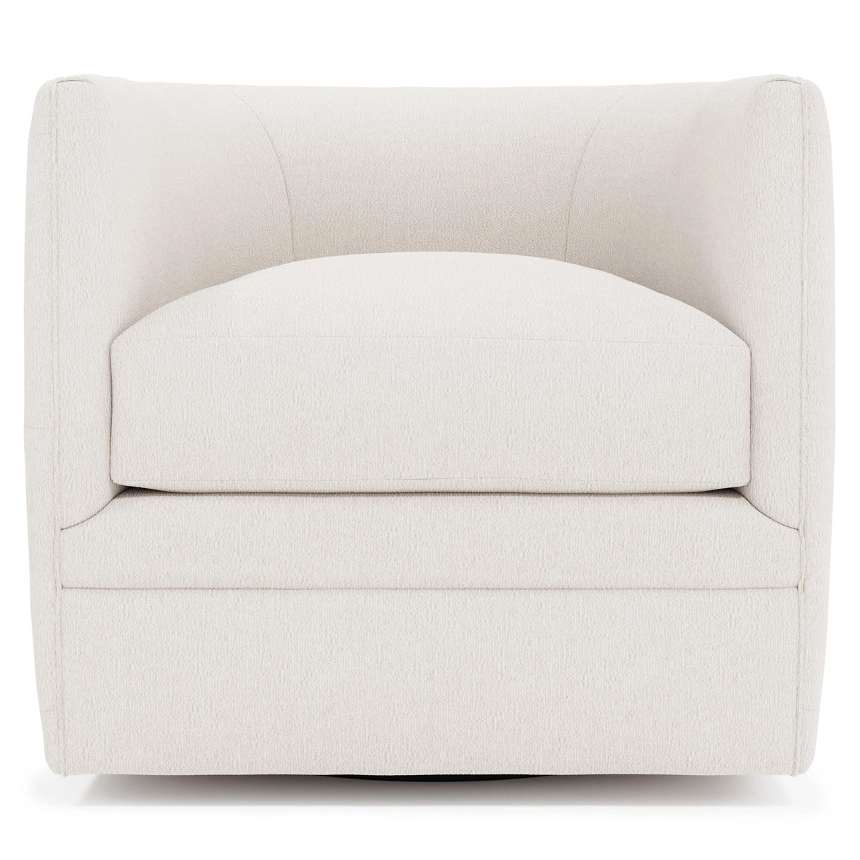 Palazzo Fabric Swivel Chair Without Nails