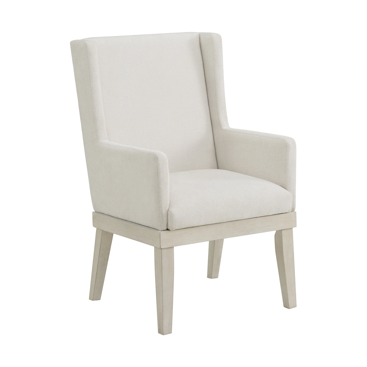 Avalanche Standard Height Dining Set in Antique White-Table and Four Chairs