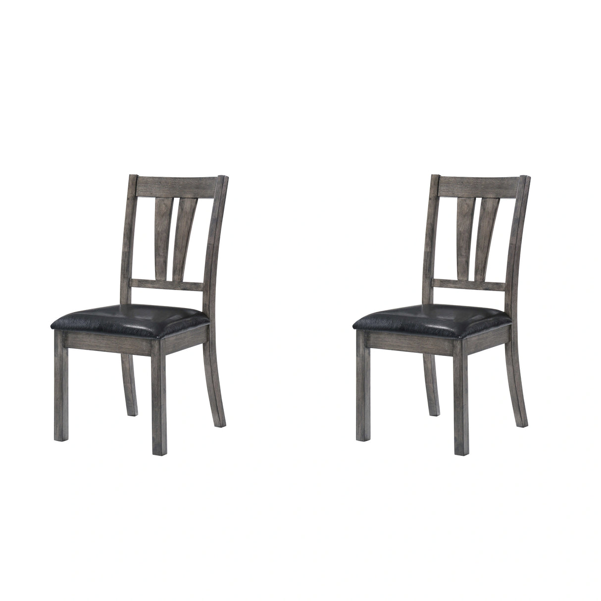 Nathan Fan Back Chair W/Pu Seat (2 Per Pack)