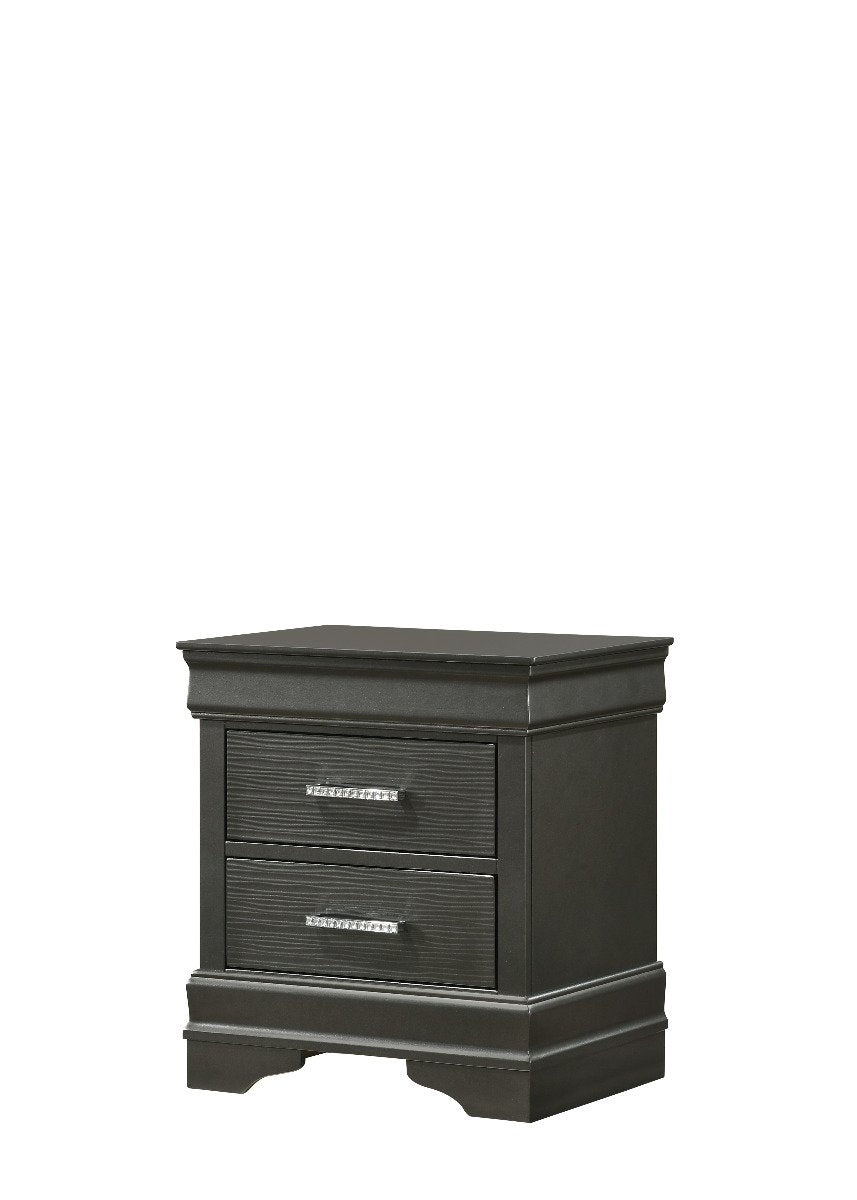 Galaxy Home Brooklyn Nightstand in Gray