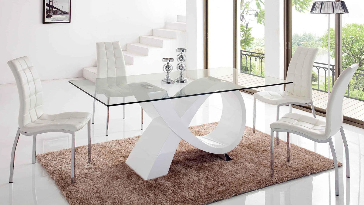 ESF Furniture 365 Chair in White (Set of 2)