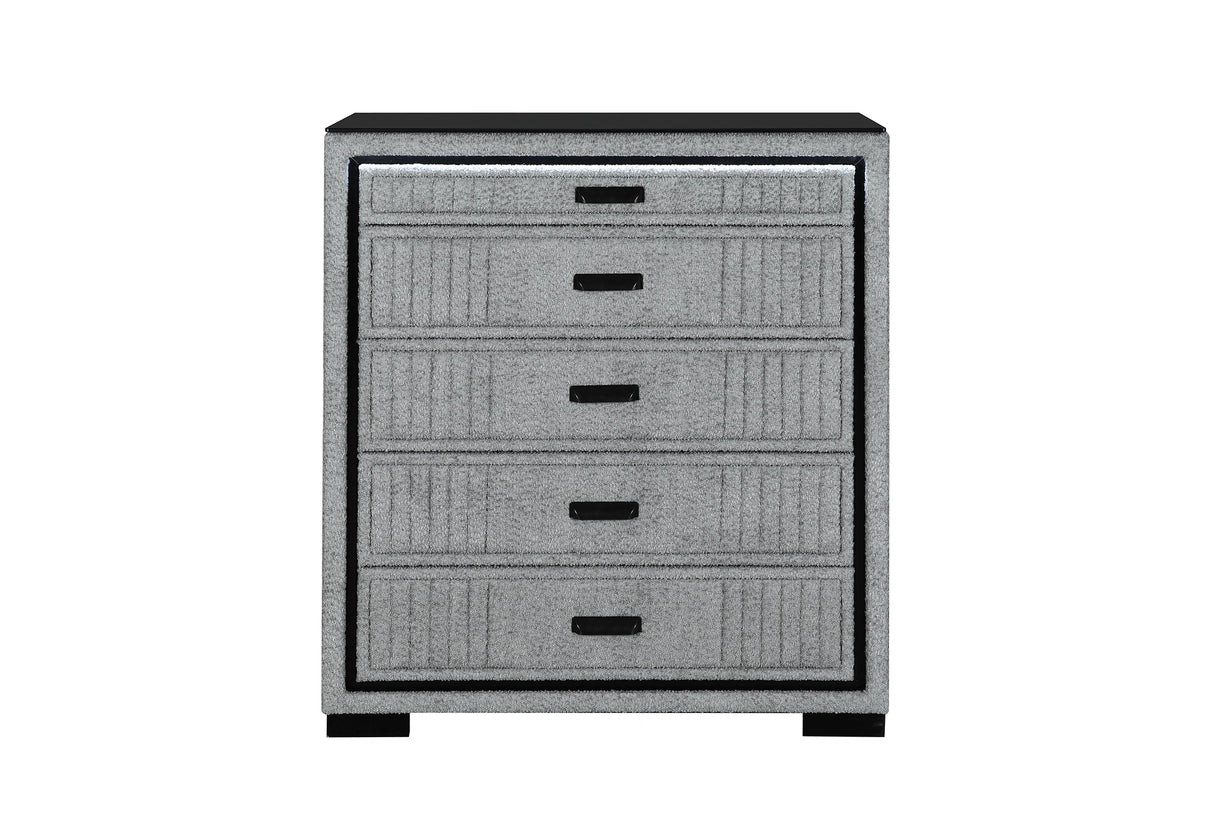 Isabella Grey Chest with LED