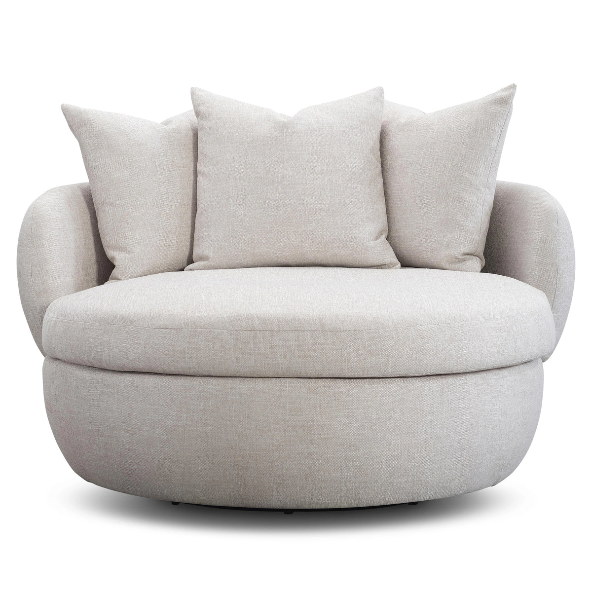 Ollie Fabric Swivel Chair