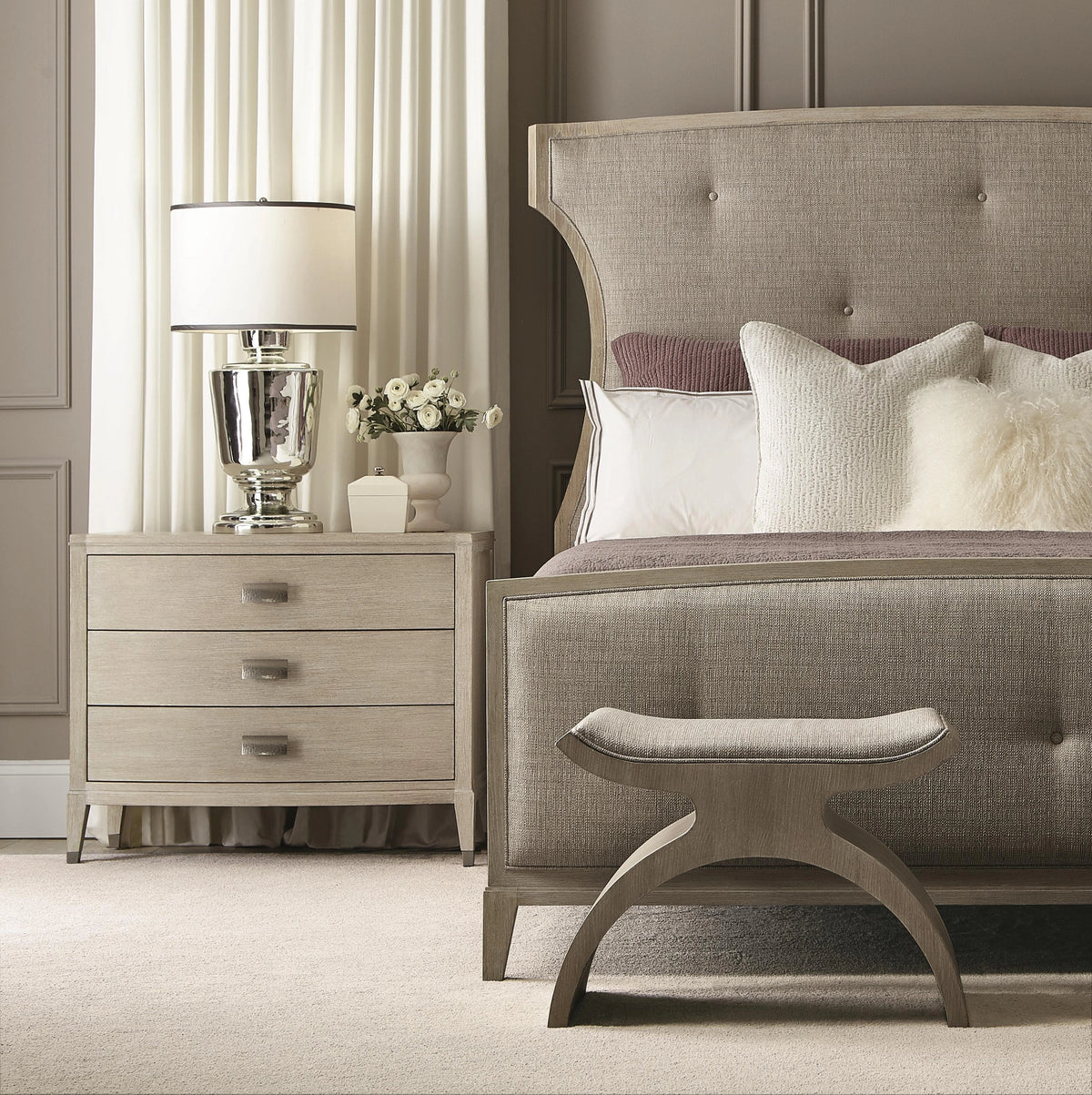 East Hampton Panel Bed King