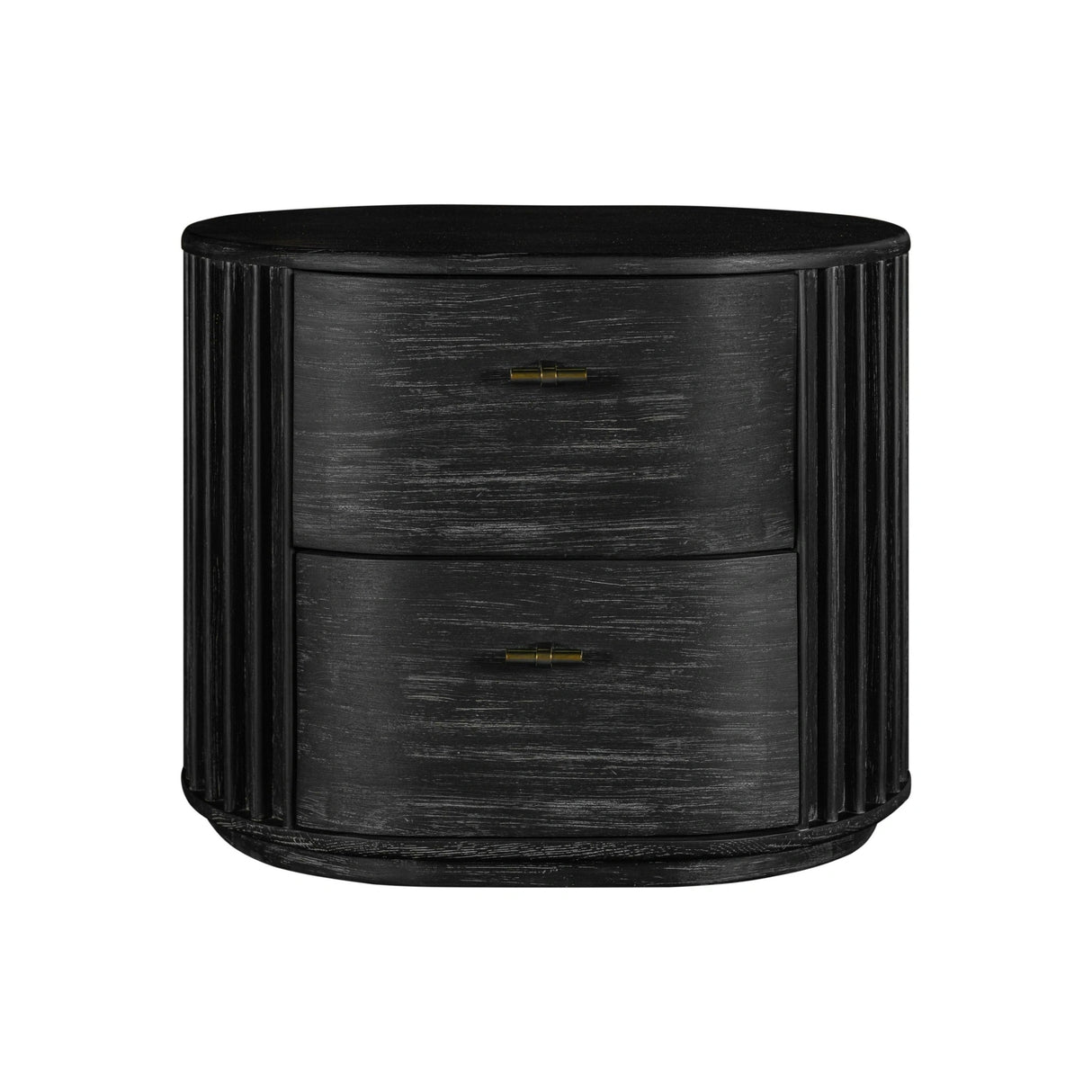 Fields - Modern Black Acacia Bedroom Set