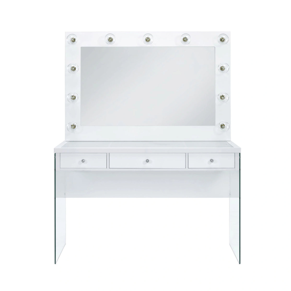 Jacey Complete Dressing Table with Lightbulbs