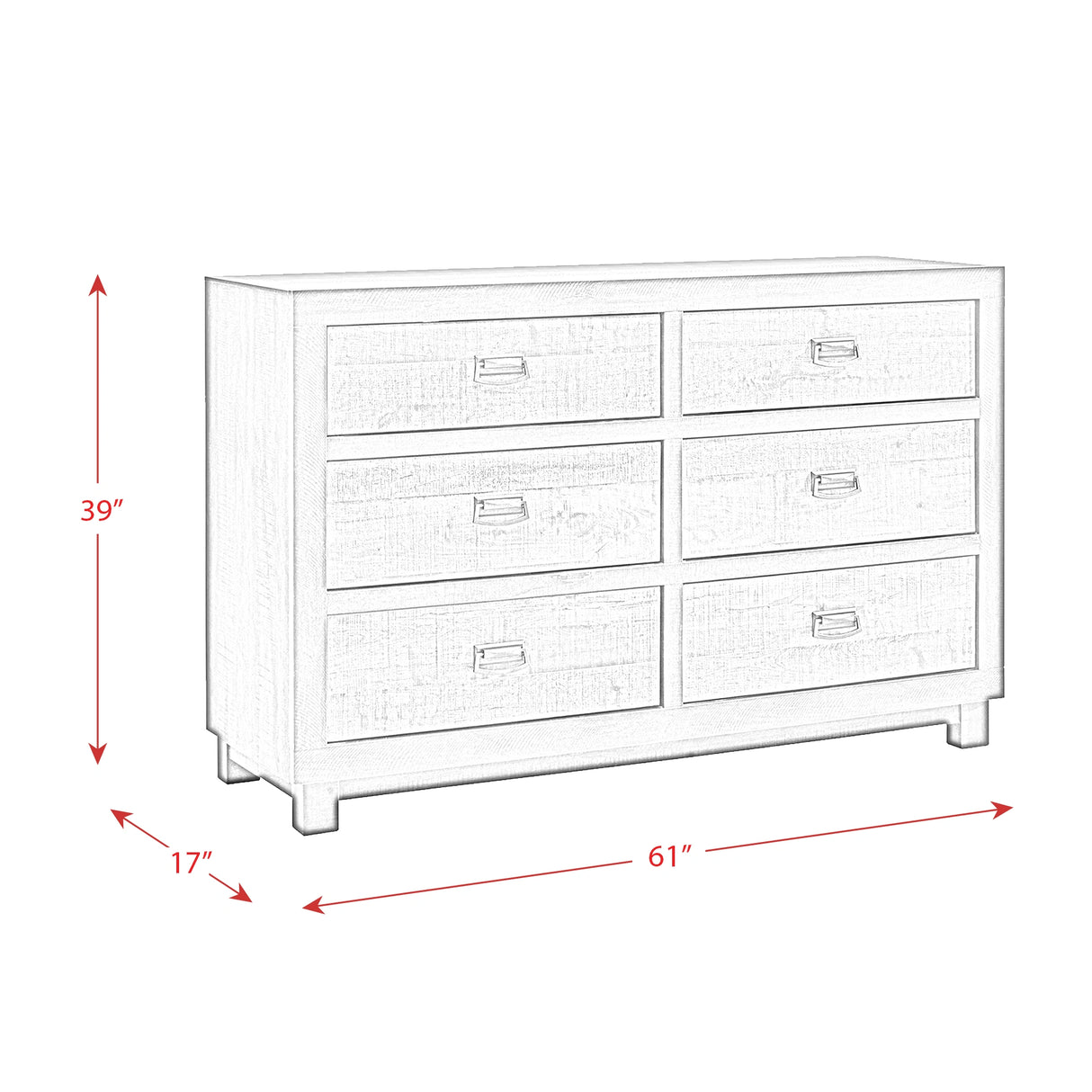 Harlington Bedroom Set with 2 Nightstands