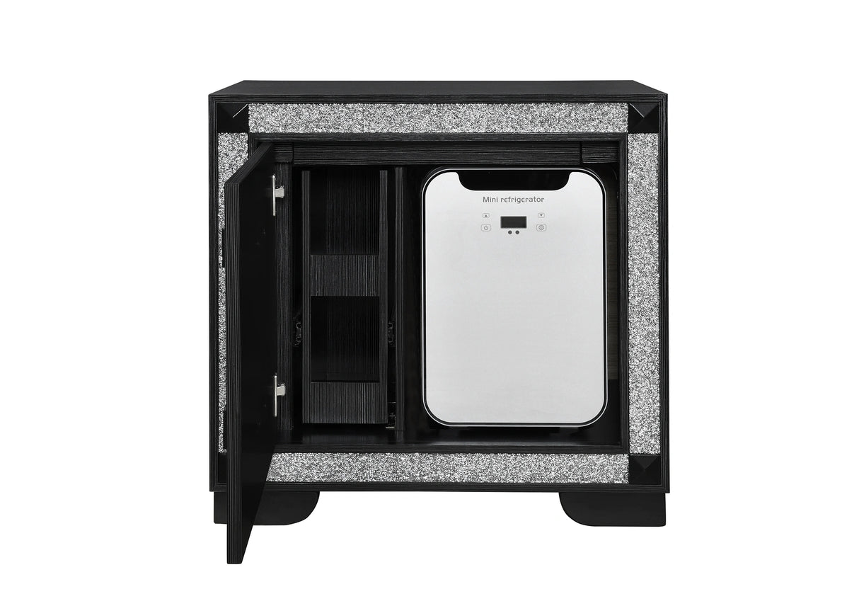 Soleil Nightstand with Cooler and Speaker