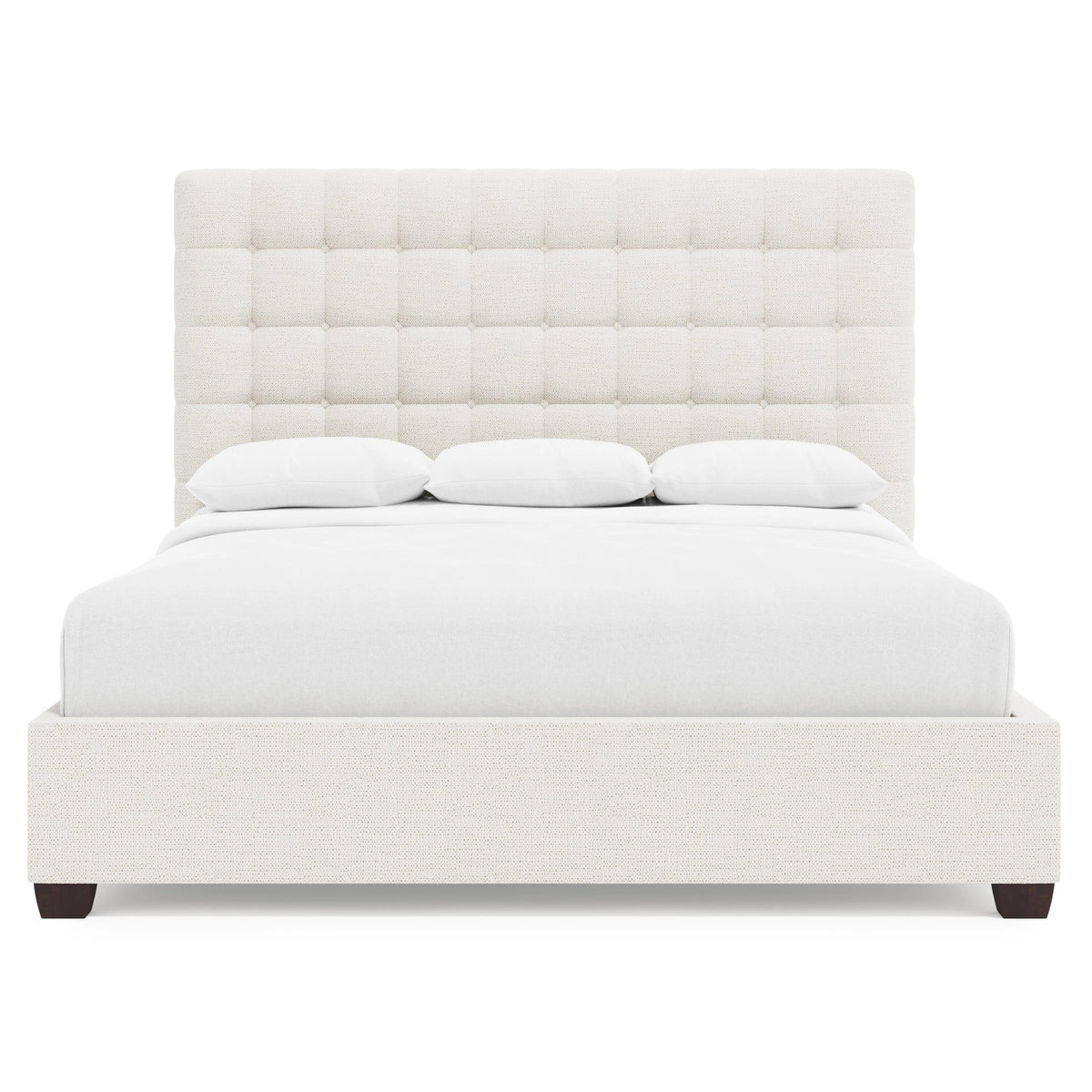 Avery Fabric Storage Panel Bed King (66" H)