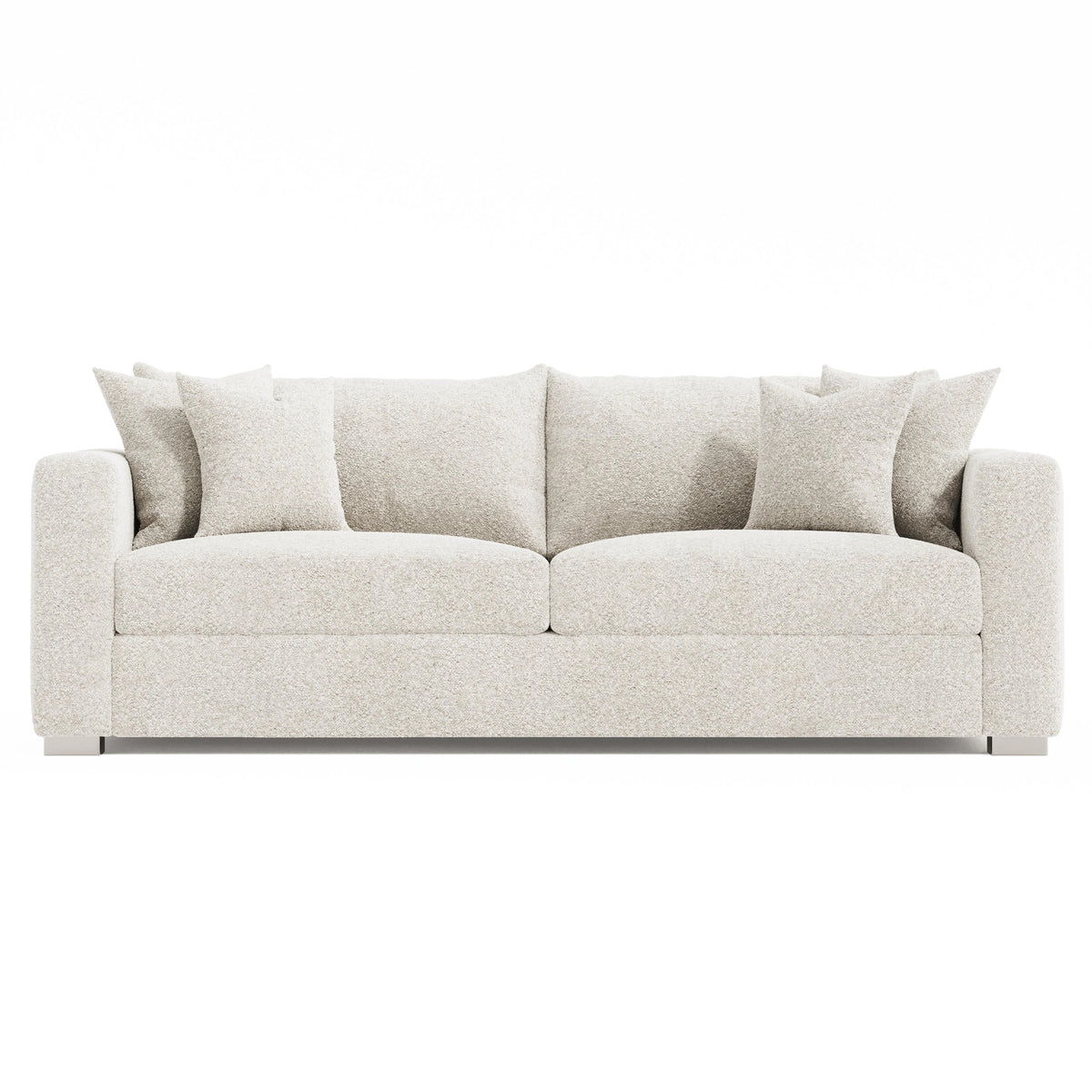 Helena Fabric Sofa Metal Foot