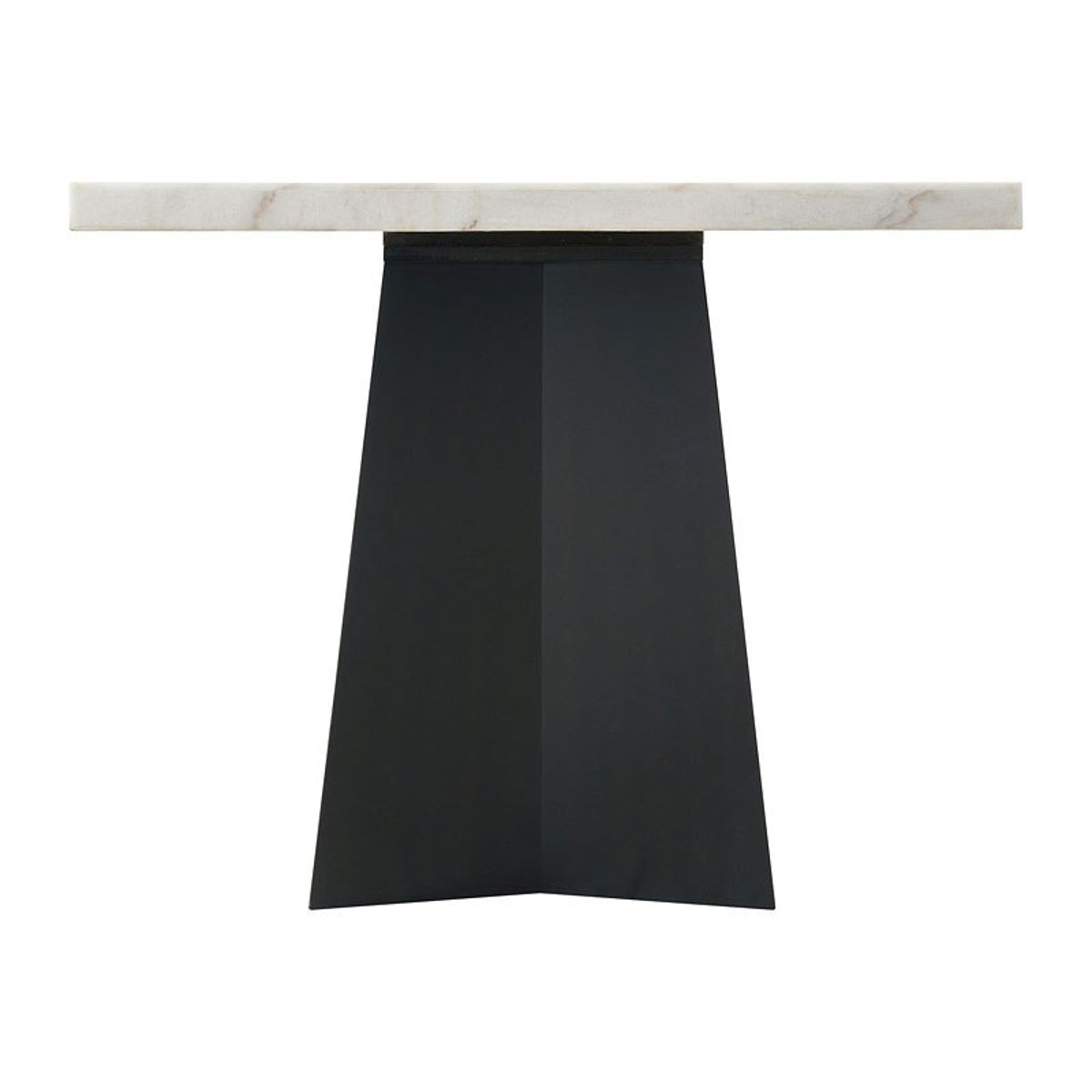 Elements International Beckley Counter Height Table in WhiteC