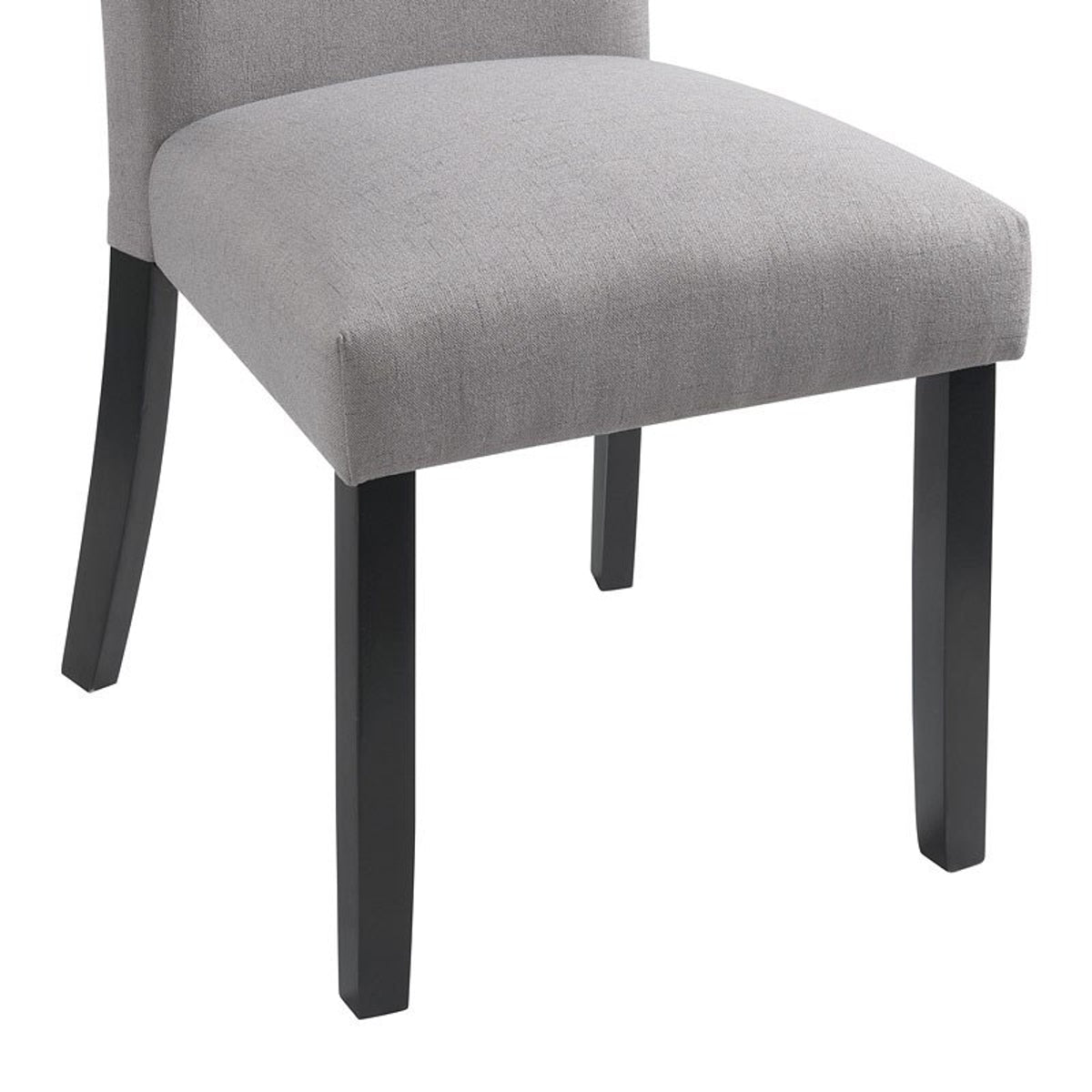 Elements International Beckley Side Chair (Set of 2) in Grey