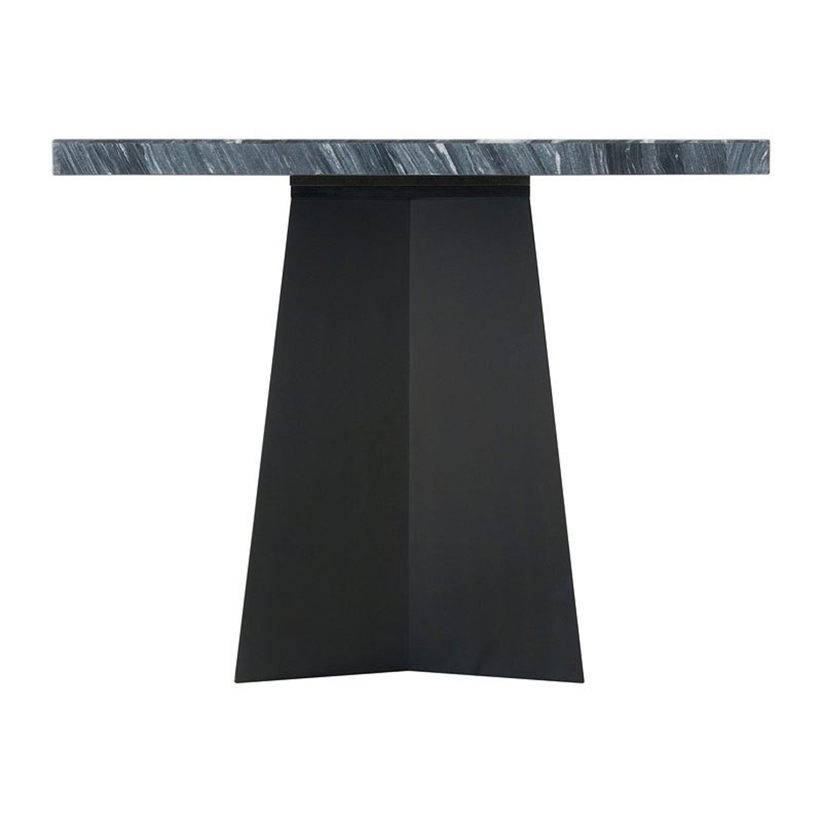 Elements International Beckley Counter Height Table in DarkC