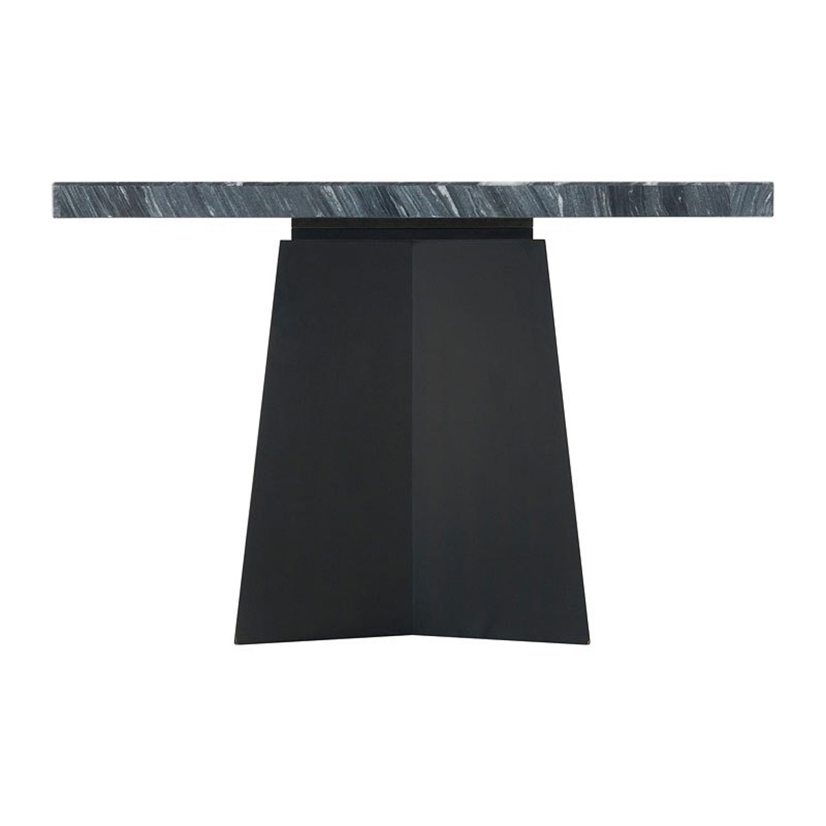Elements International Beckley Dining Table in DarkC