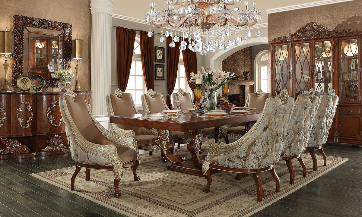 HD-124 - 7PC DINING TABLE SET<br> <font color="red">(SPECIAL ORDER)</font>