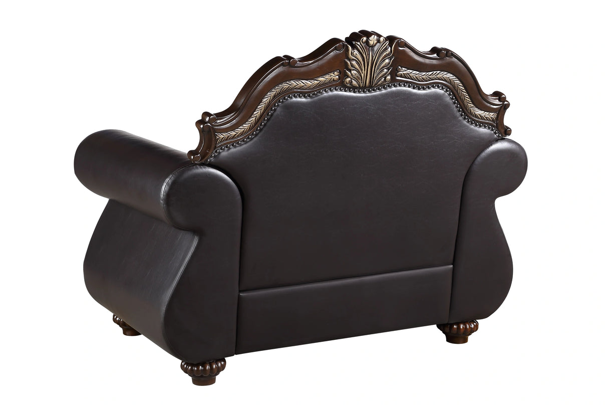 Maximus Chair Seat Cushion & Frame, Arms, And Throw Pillow