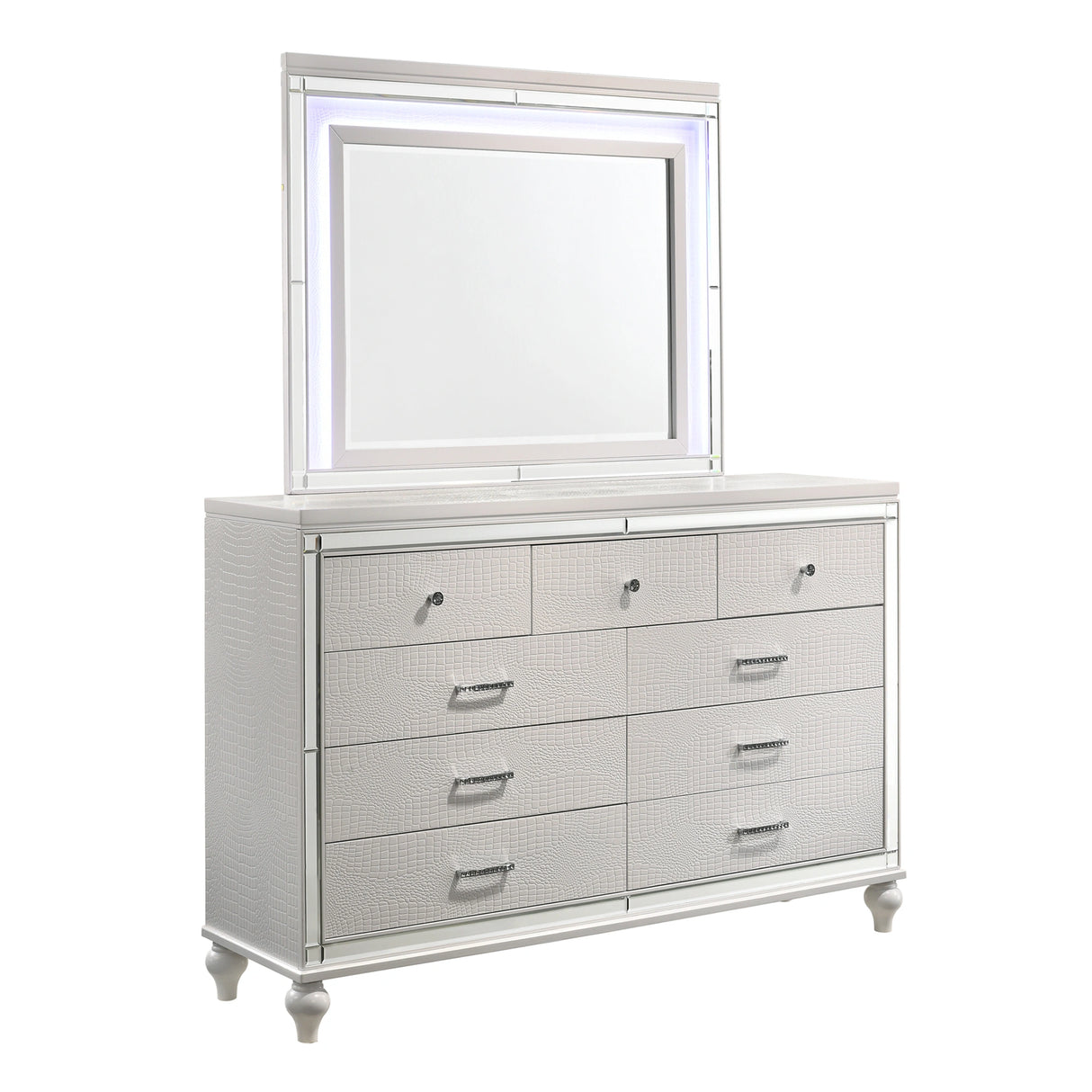 Valentino Lighted Mirror-White