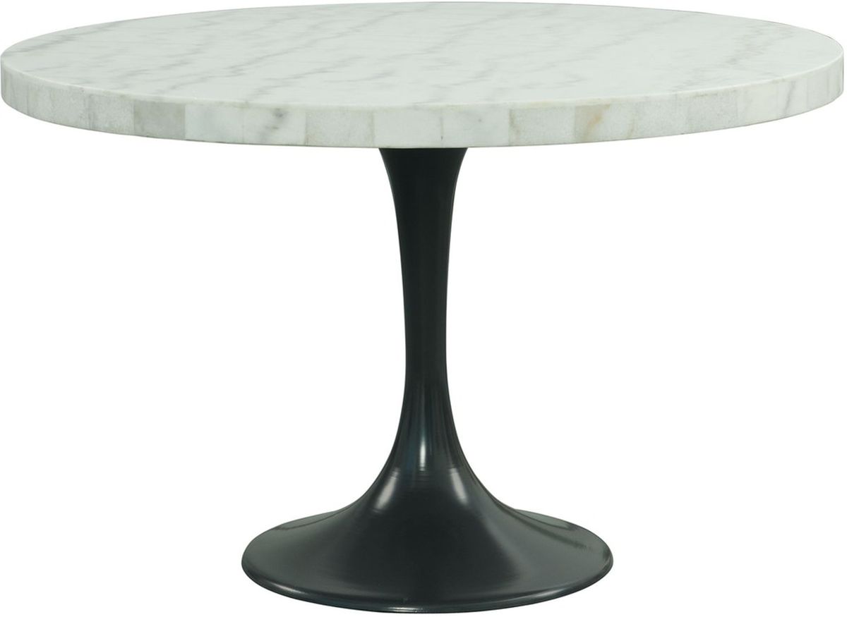 Elements International Celeste Round Dining with Black Base image
