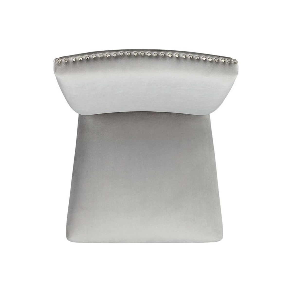 Elements International Francesca Side Chair (Set of 2) in Grey