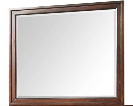 Elements International Chatham Mirror in Cherry image