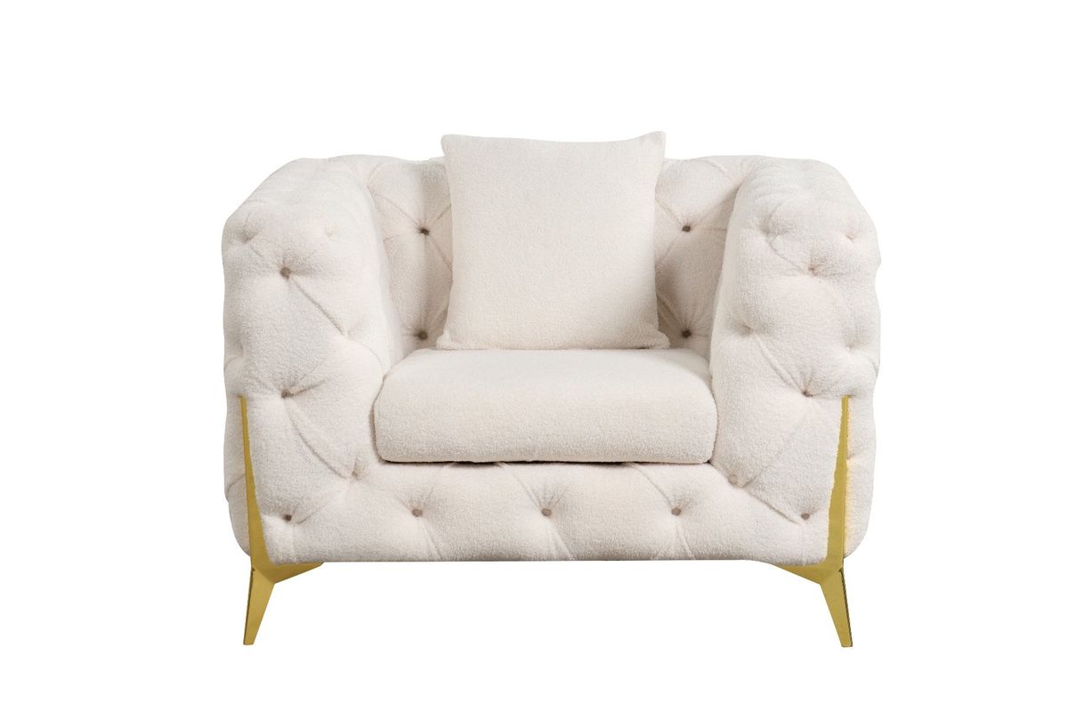 Galaxy Home Contempo Chair in Beige image