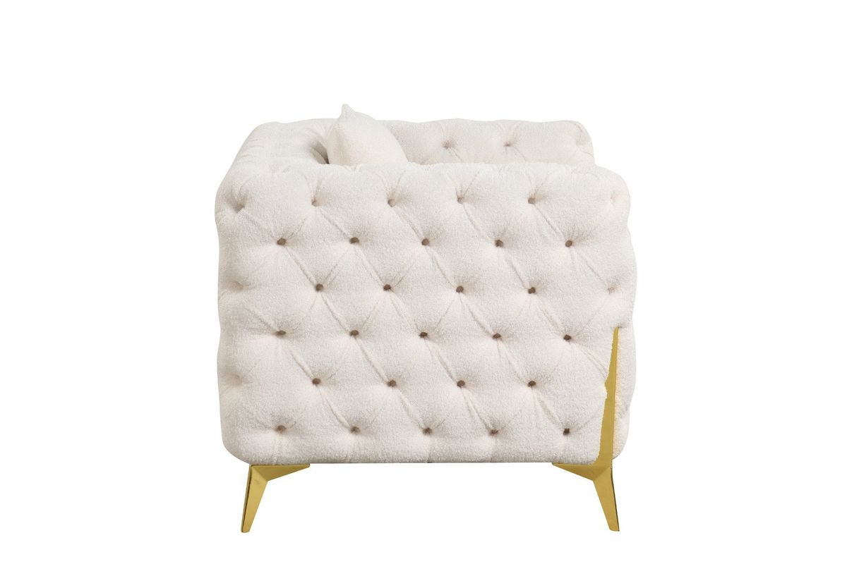 Galaxy Home Contempo Chair in Beige