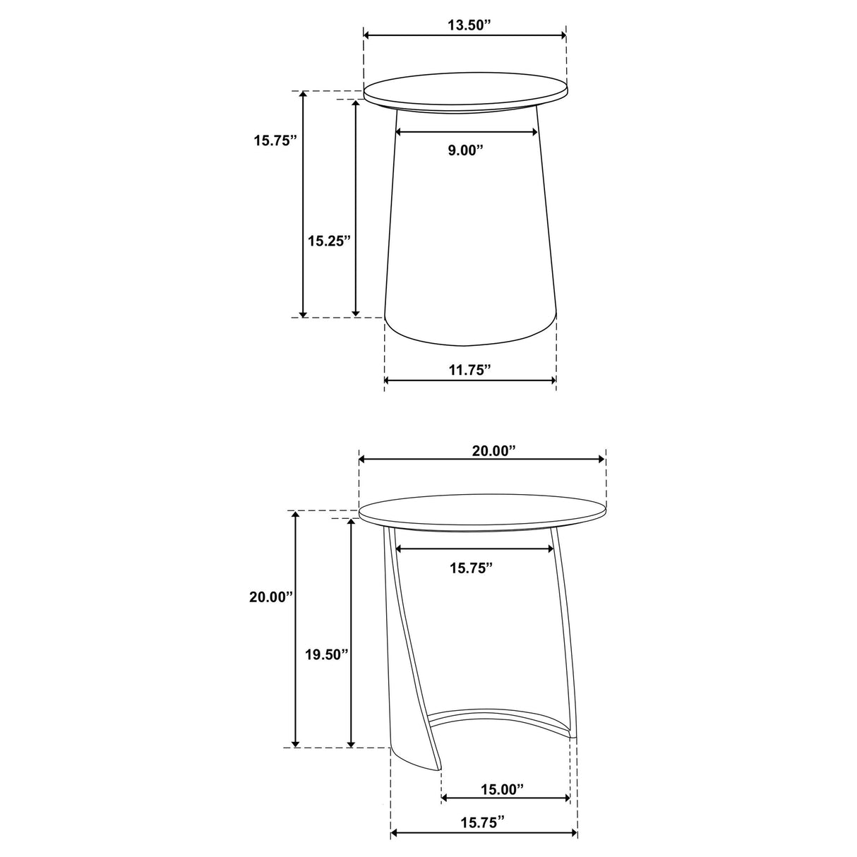 Yency Nesting Table Set