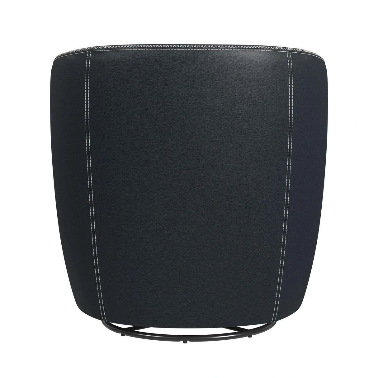 Vito Swivel Chair in Pebble Navy