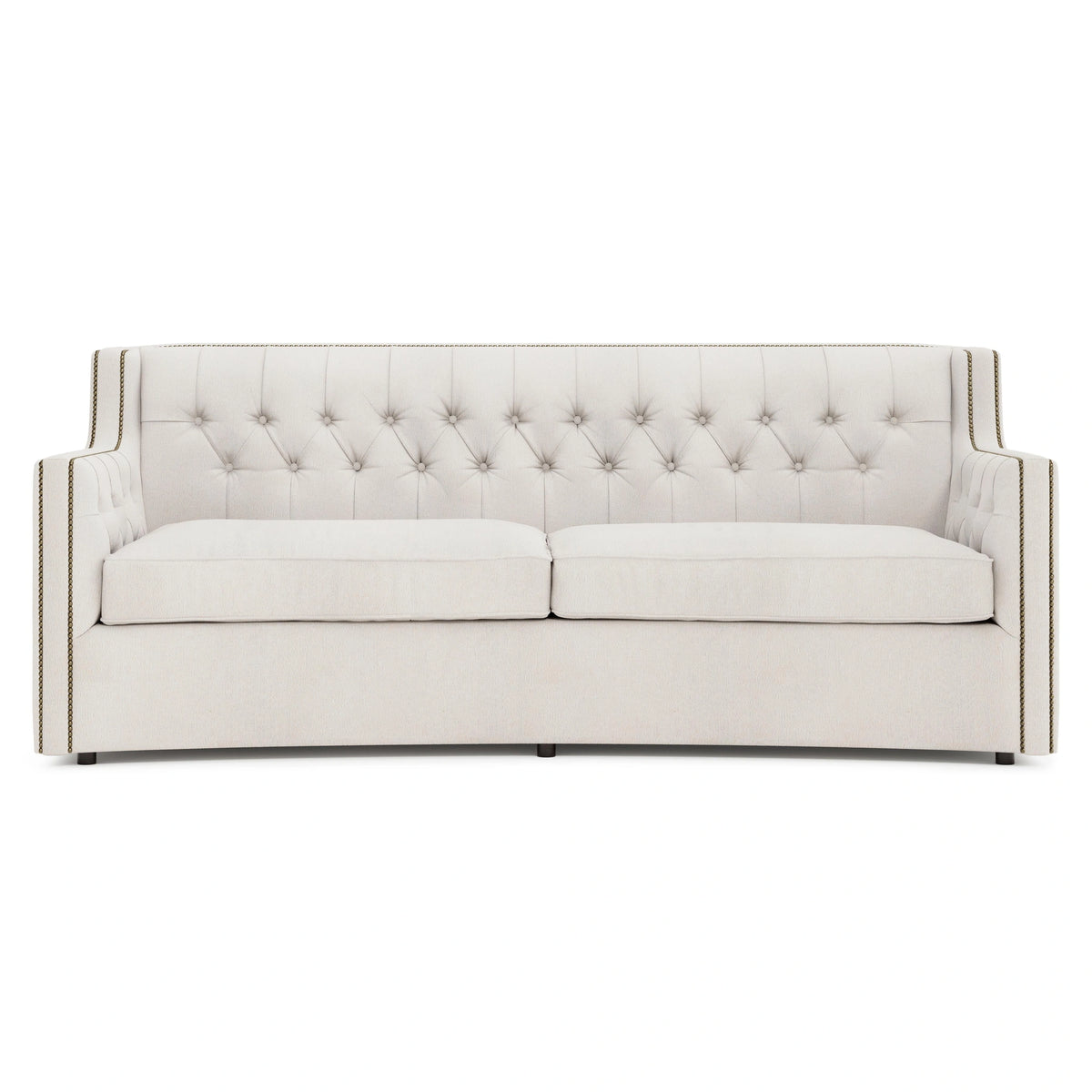 Candace Fabric Sofa Without Pillows