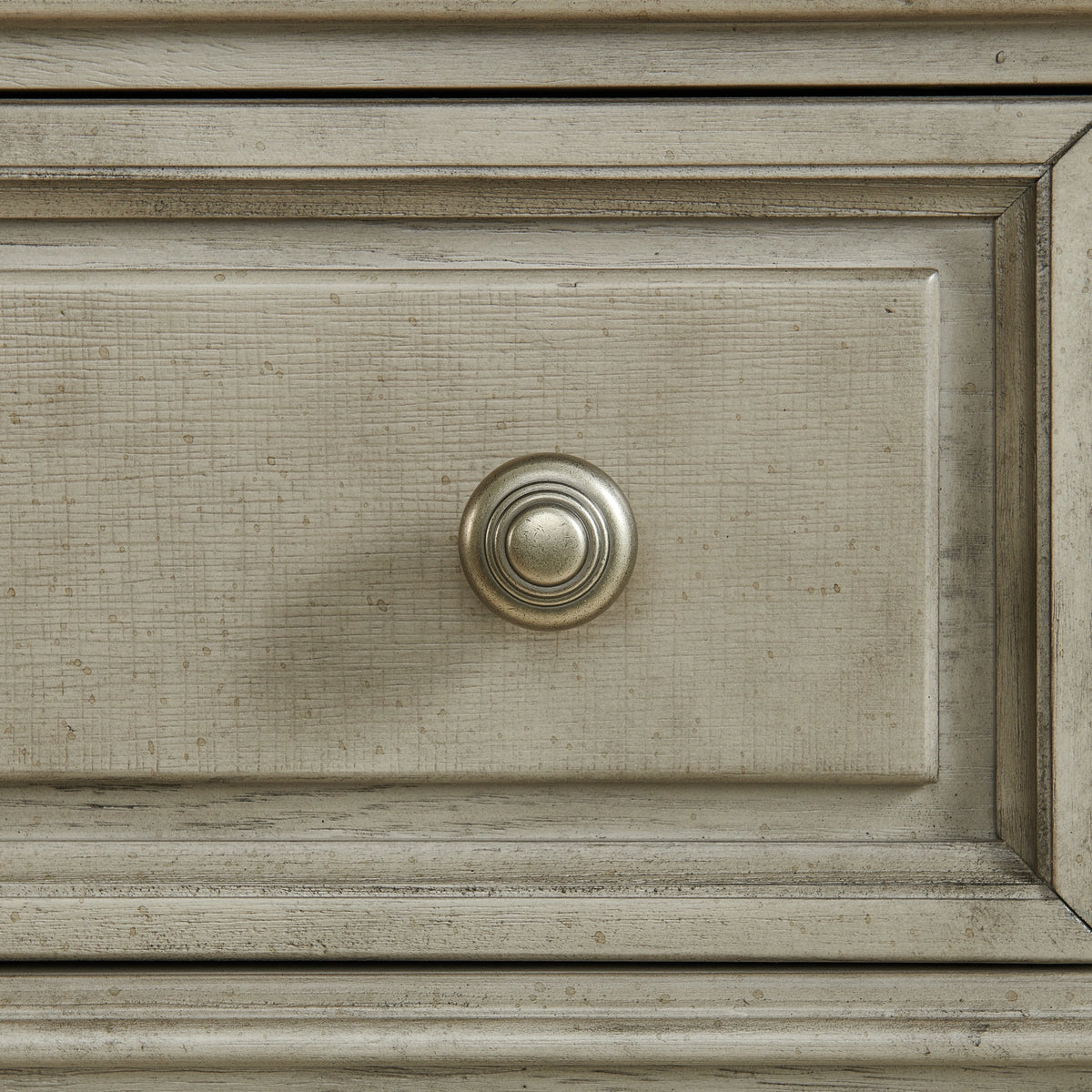Whit-Ash 2-Drawer Nightstand with USB in Light Grey