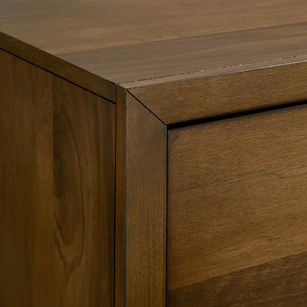 Malibu 2-Drawer Nightstand in Walnut