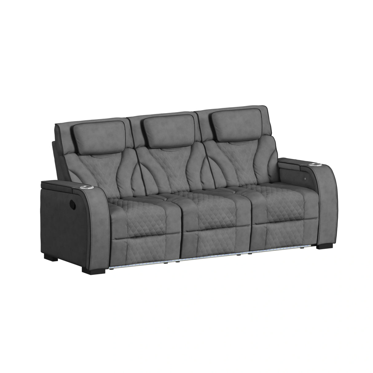 Blitz Motion Sofa with DDT, Reading Light, Wireless Charger and LED