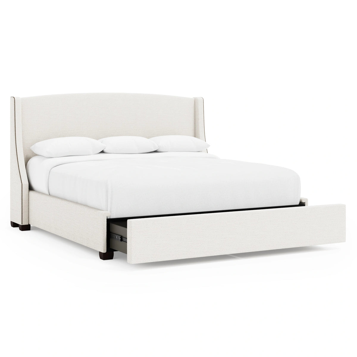 Cooper Fabric Storage Shelter Bed King (54" H)