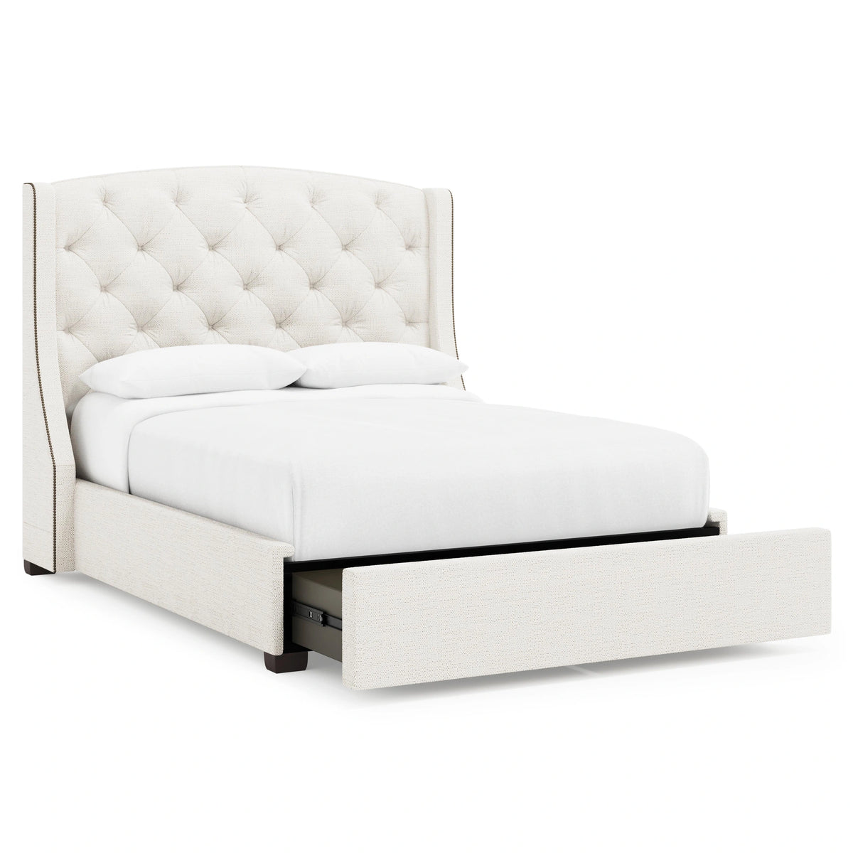 Jordan Fabric Storage Shelter Bed Queen (64" H)