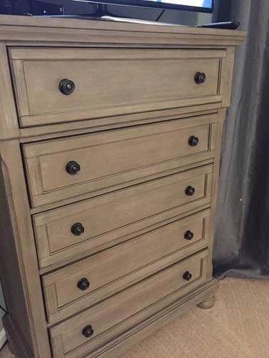 New Classic Furniture Allegra Chest in Pewter