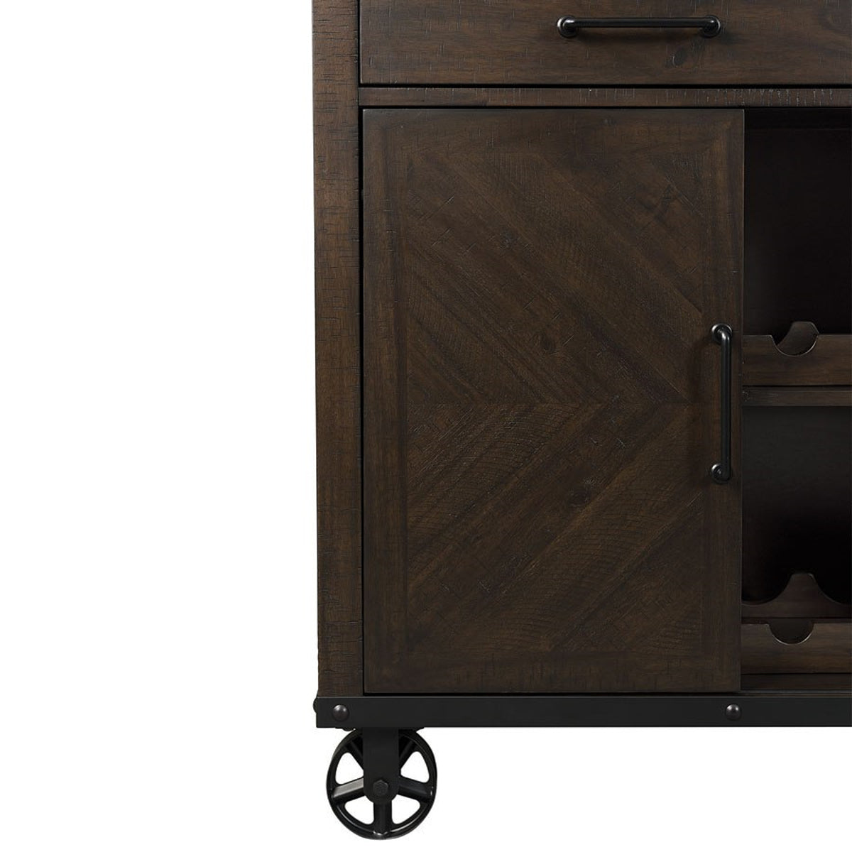 Elements International Colorado Server in Charcoal