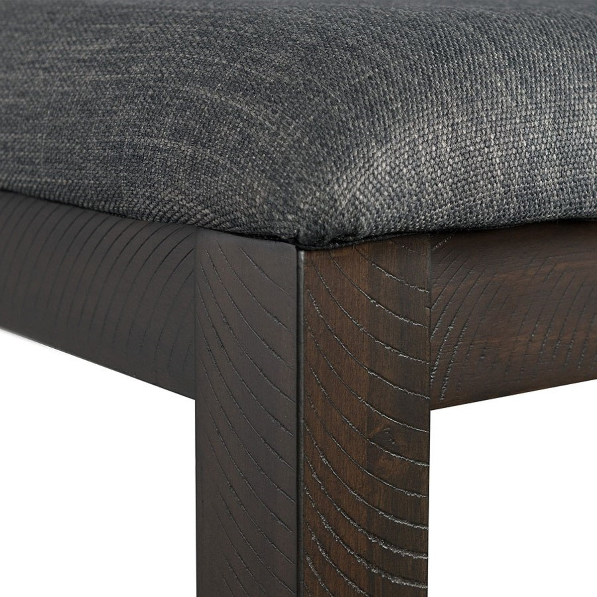 Elements International Cash Counter Height Chair (Set of 2) in Rustic Distressed Espresso