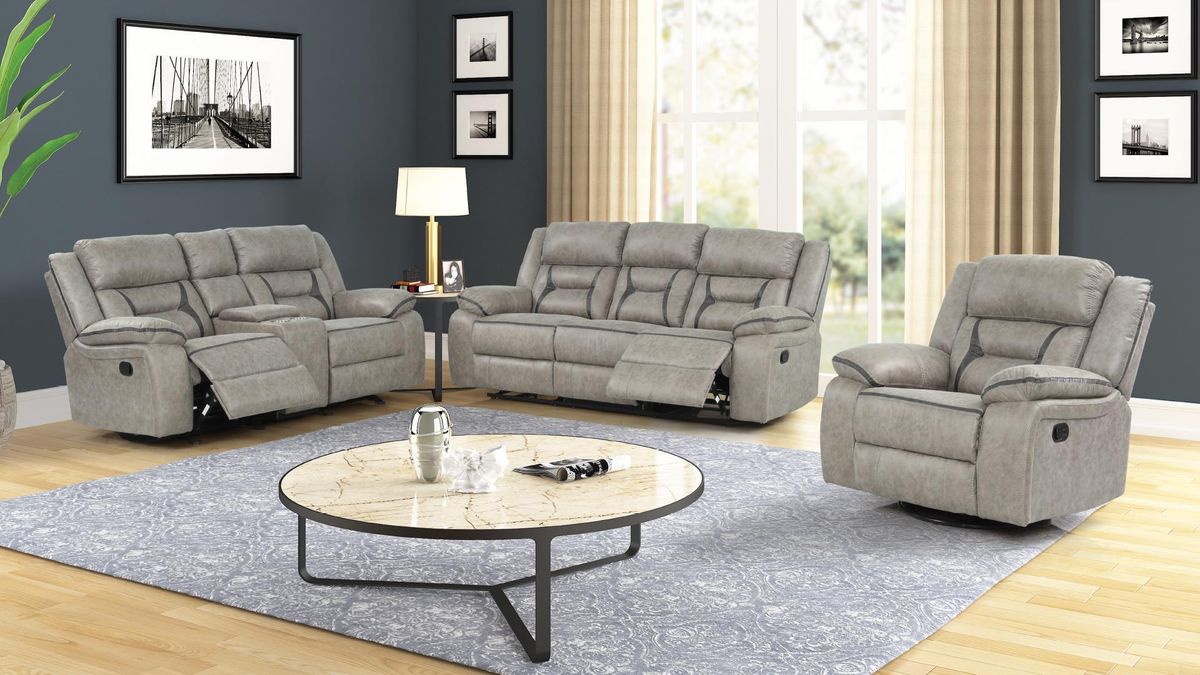 Galaxy Home Denali Recliner in Gray698781291764
