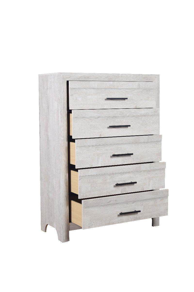 Galaxy Home Denver Chest in Rustic Oak