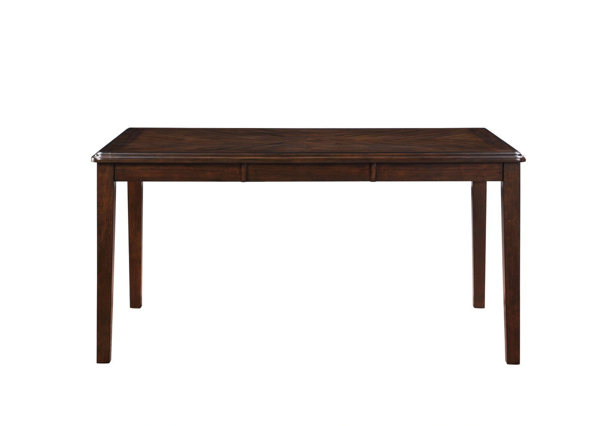 GIA 60" DINING TABLE+CHAIRS (5 PCS/CTN) -CHERRY