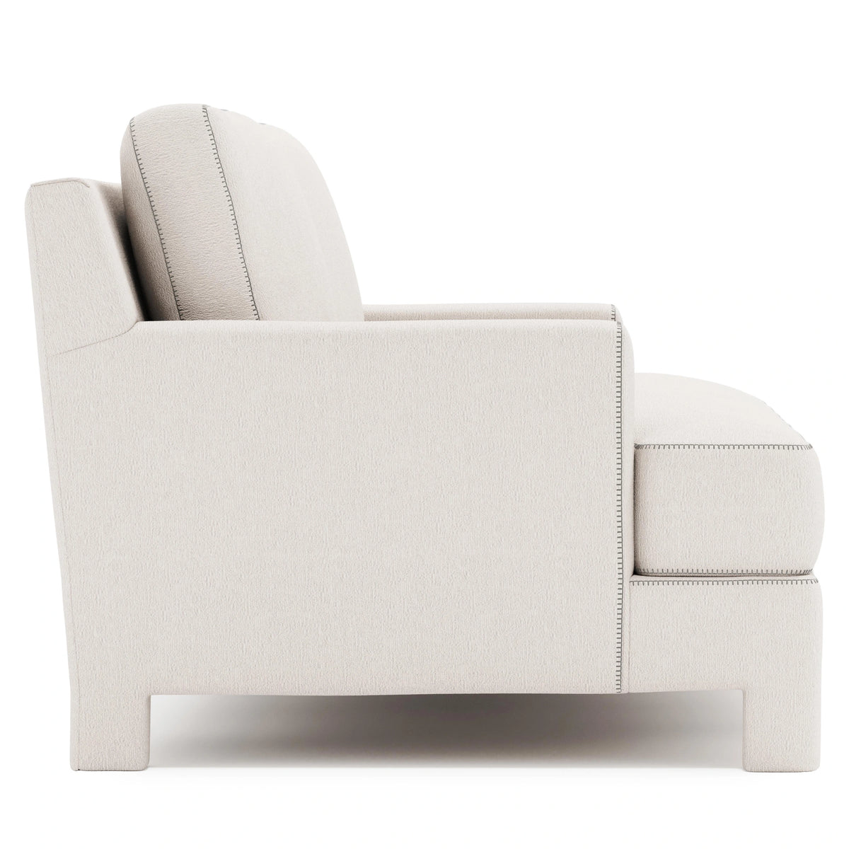 Mily Fabric Sofa Without Pillows
