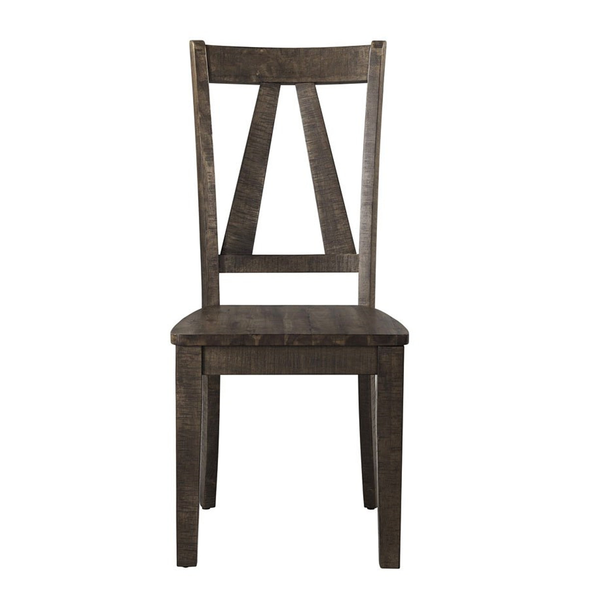 Elements International Finn Side Chair (Set of 2) in Walnut