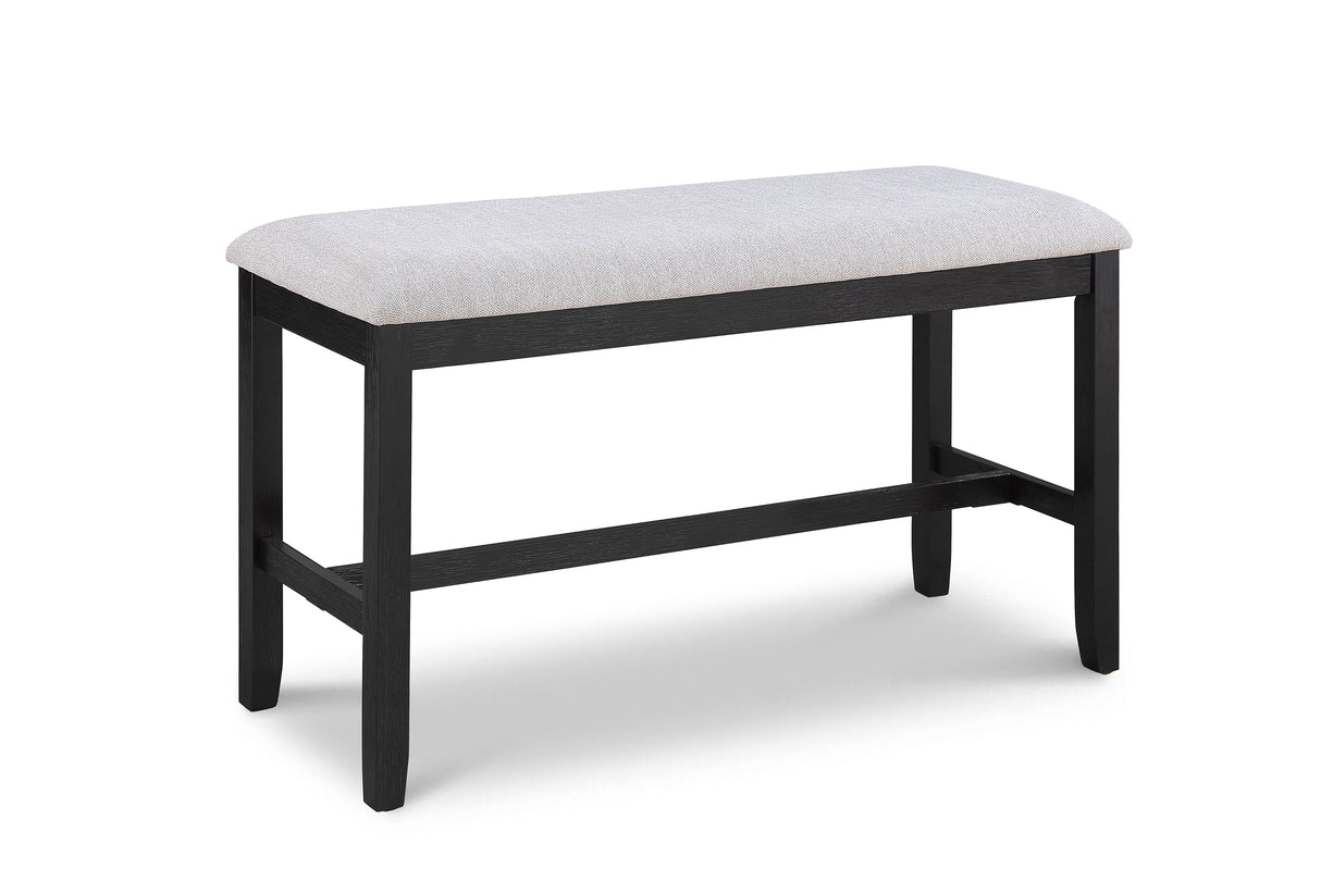 DELFIN COUNTER HT BENCH-LIGHT GREY