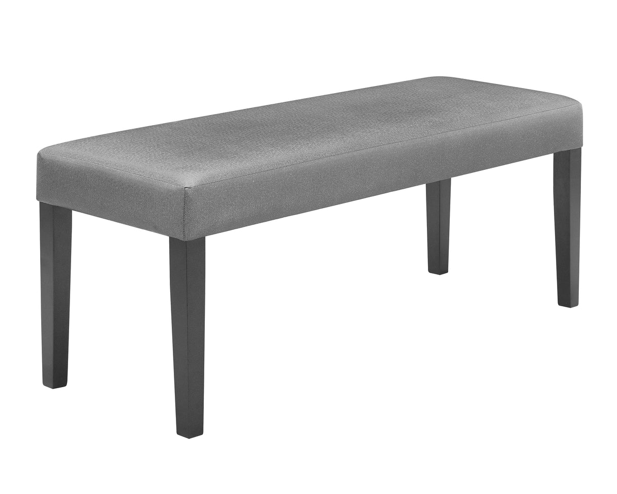 Camelia Gray Bench - galleria furniture outlet