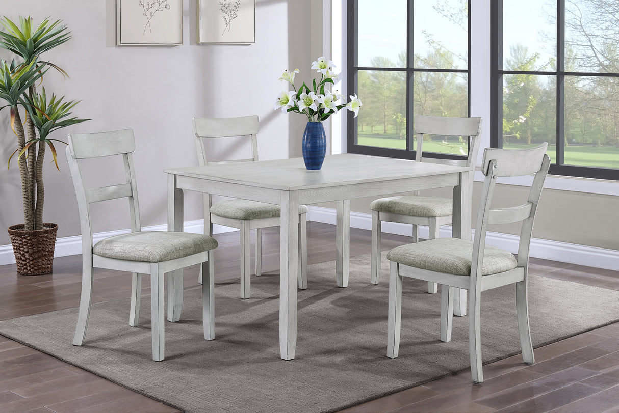 HENDERSON 5-PK DINETTE SET D.WOOD - galleria furniture outlet