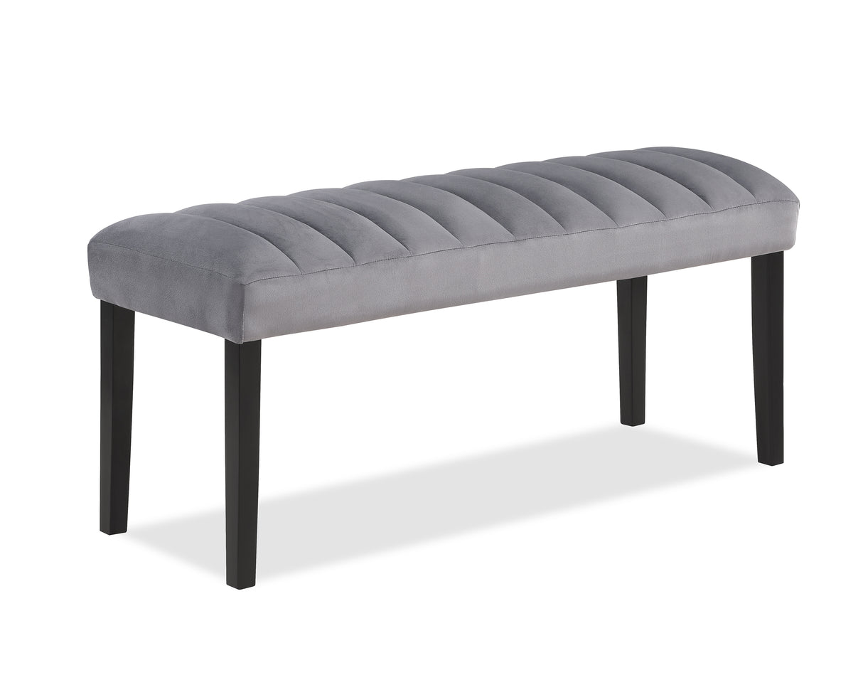 PASCAL LIGHT GRAY BENCH