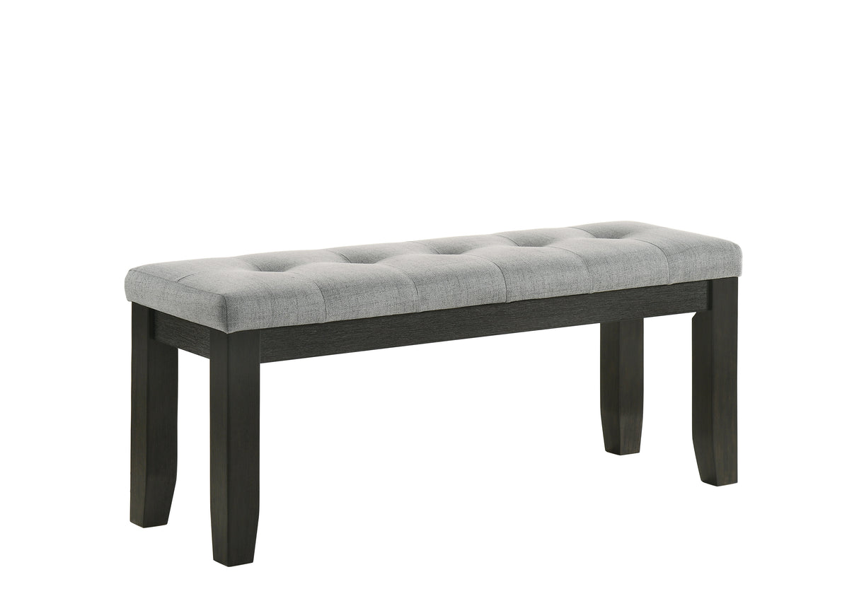 BARDSTOWN BENCH WHEAT CHARCOAL - galleria furniture outlet
