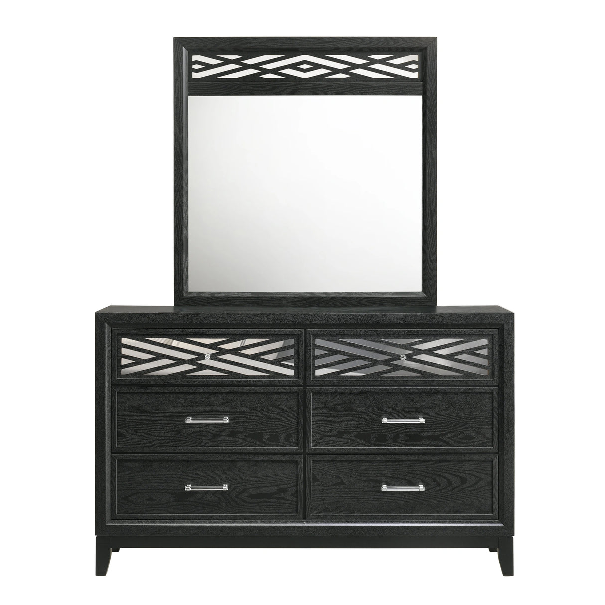 Obsidian Mirror-Black