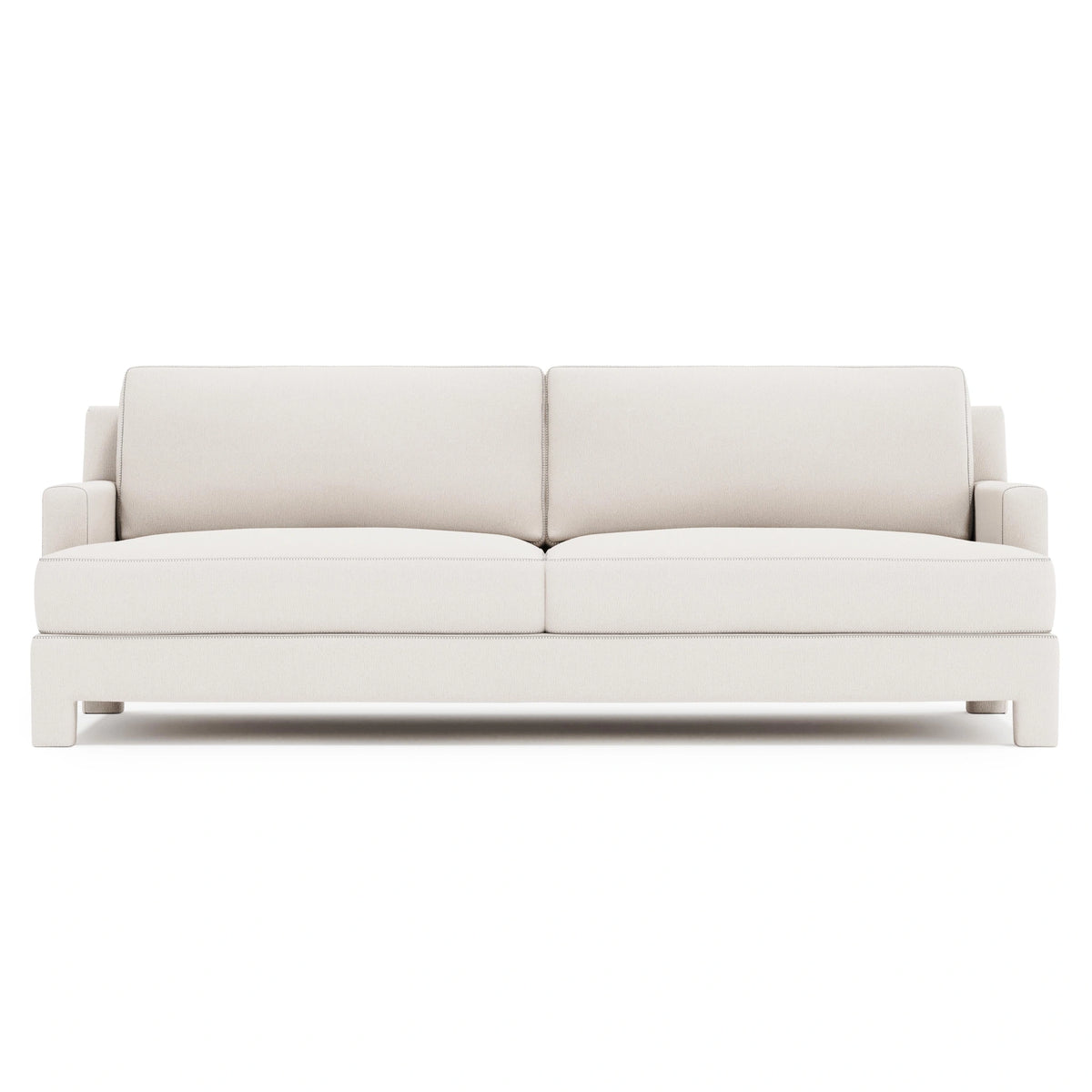 Mily Fabric Sofa Without Pillows