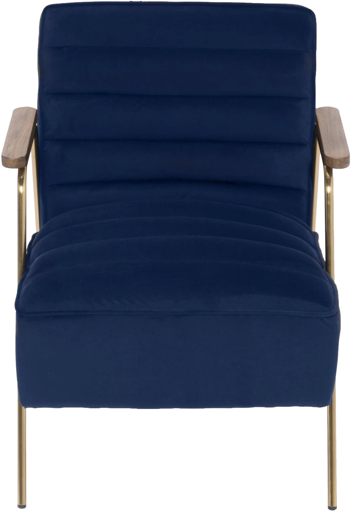 Woodford Navy Velvet Accent Chair